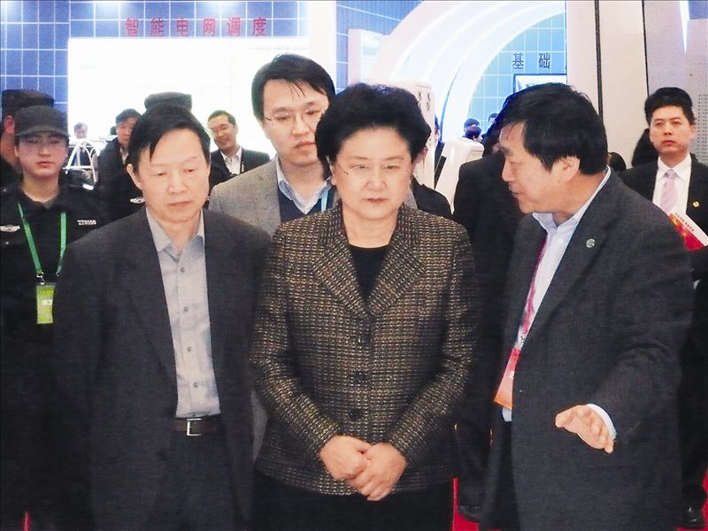 為全面總結(jié)和展示宣傳我國在“十一五”期間科技工作取得的重大成就,大力弘揚(yáng)自主創(chuàng)新精神,國家科技部、中央組織部、國家發(fā)改委、財(cái)政部和解放軍總裝備部等單位牽頭組織的以“創(chuàng)新驅(qū)動(dòng)、跨越發(fā)展”為主題的“十一五”國家科技重大成就展覽會(huì),3月8日,在國家會(huì)議中心隆重開幕。全國政協(xié)副主席、致公黨中央主席、科學(xué)技術(shù)部部長萬鋼主持開幕式,中央組織部、國家發(fā)改委、財(cái)政部和解放軍總裝備部等單位領(lǐng)導(dǎo)應(yīng)邀出席。中共中央政治局委員、國務(wù)委員劉延?xùn)|在萬鋼的陪同下,來到有色行業(yè)展位,并仔細(xì)地觀看了模型。此次展覽會(huì)上,電解鋁行業(yè)在技術(shù)進(jìn)步和技術(shù)創(chuàng)新方面取得的成就,還得到了科技部有關(guān)領(lǐng)導(dǎo)的充分肯定。此外,東營方圓有色金屬有限公司與中國恩菲工程技術(shù)有限公司等單位承擔(dān)的國家科技支撐計(jì)劃項(xiàng)目“吹氧造锍多金屬捕集技術(shù)”也參加了展覽。