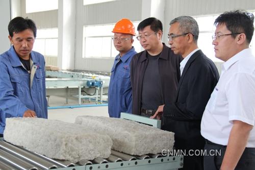 長春應化所所長安立佳等調研萬噸級稀土異戊橡膠生產線