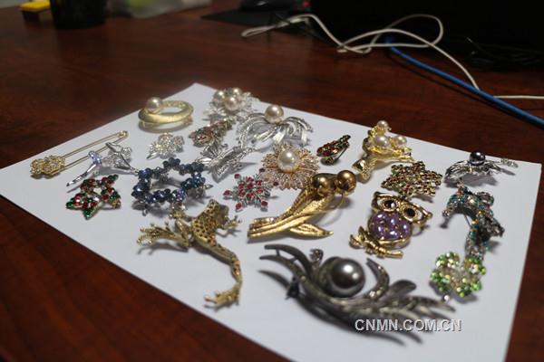 被查獲韓國進口飾品
