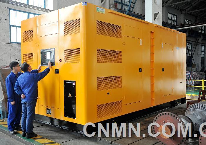 行業(yè)最大的800KW全自動(dòng)靜音型柴油發(fā)電機(jī)組