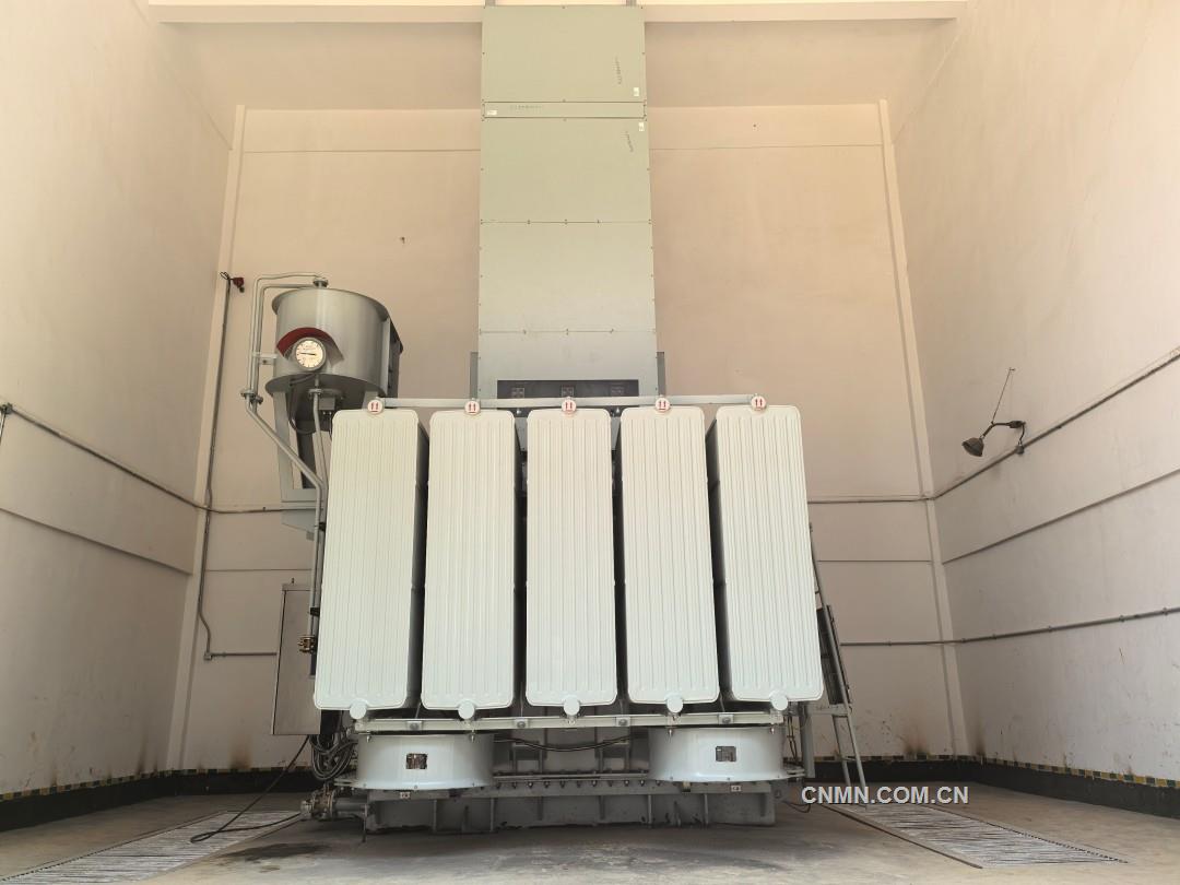五礦二十三冶新祥云磷系180萬噸選礦項目35kV變電所一次受電成功